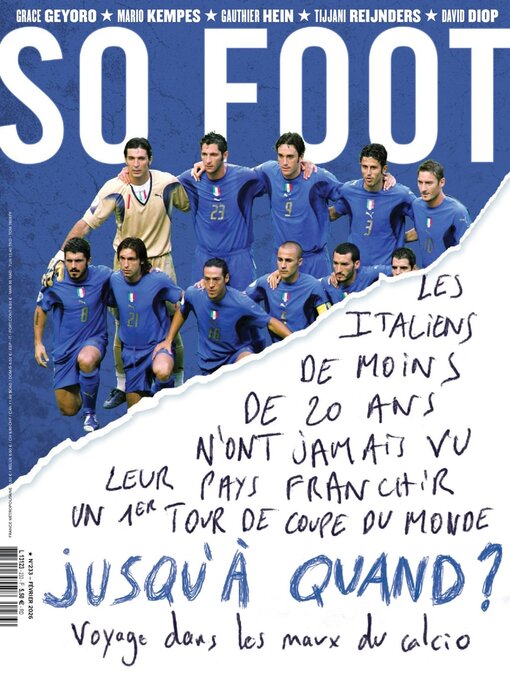 Title details for So Foot by So Press - Available